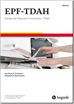 EPF-TDAH - Coleção (manual + bloco de resposta)
