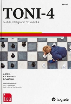 TONI-4 (Manual) - Test de inteligencia no verbal - 4 *ONLINE*