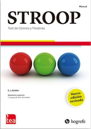 STROOP (Manual) - Test de colores y palabras *ONLINE*