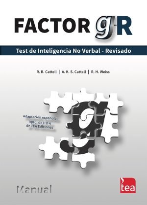 Factor G-R (Manual) - Test de Inteligencia No Verbal - Revisado *ONLINE*