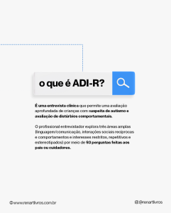 Entrevista diagnóstica para o autismo com ADI-R